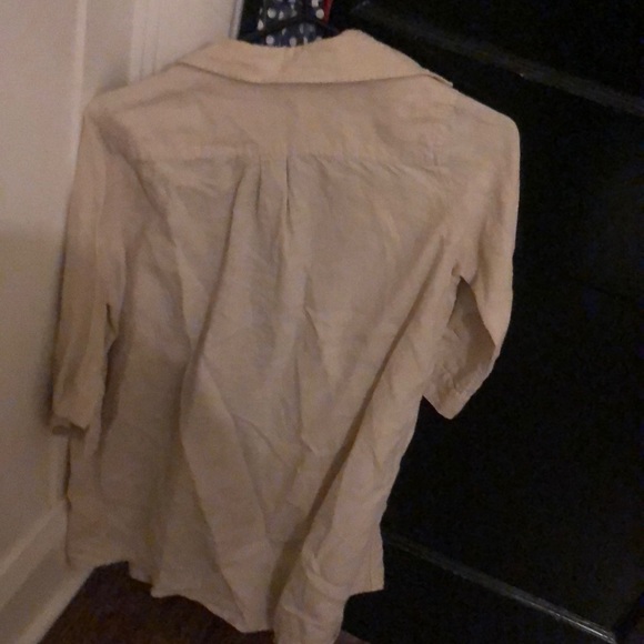 Linen button up - Picture 3 of 3